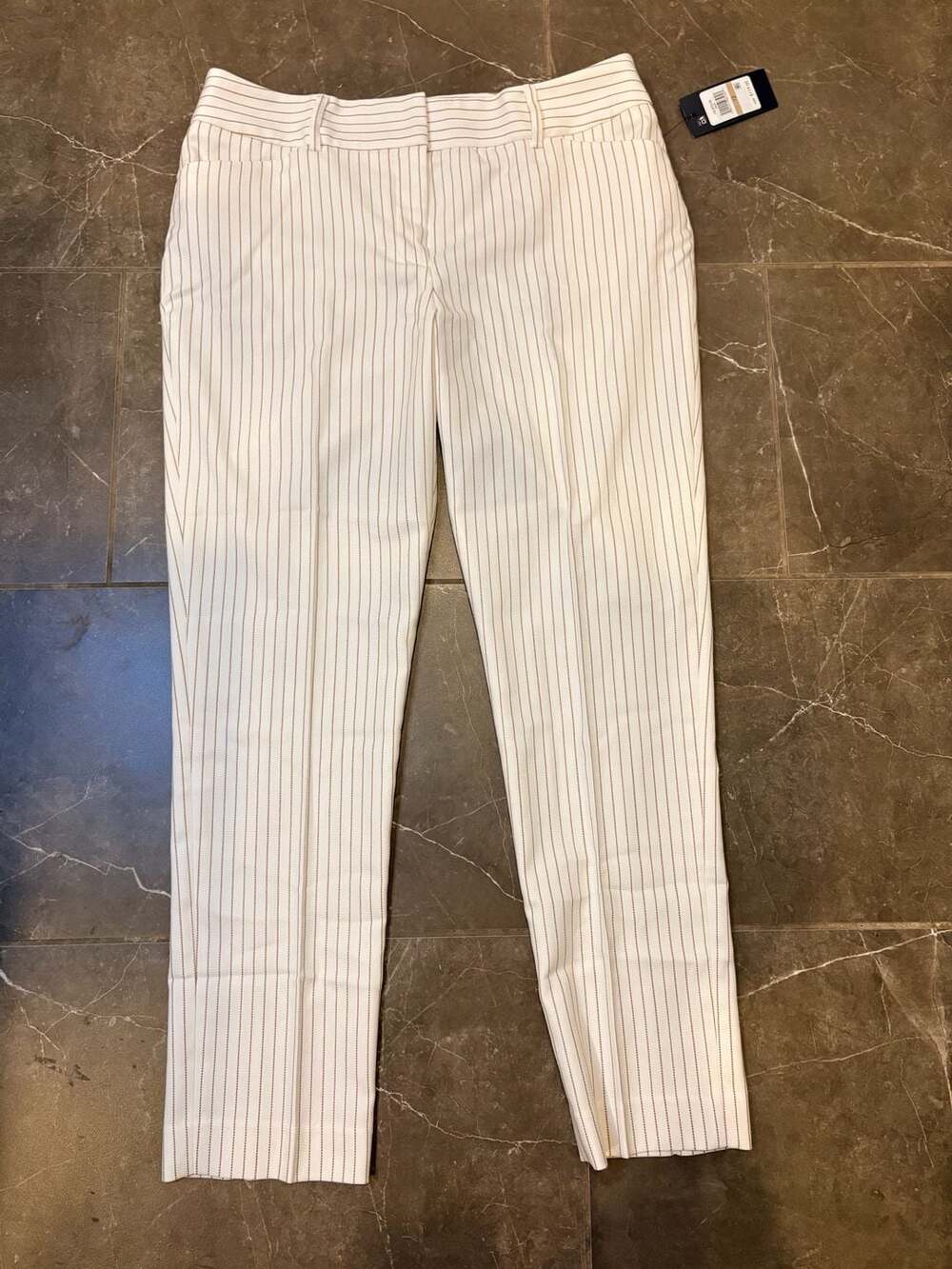 Tommy Hilfiger Slim Fit Pinstripe Pants Size 12 (145)